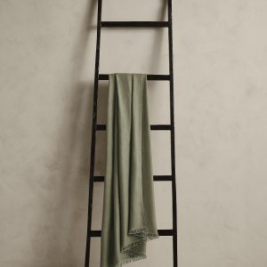 European Linen Throw