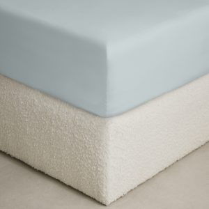 Washed Linen-Cotton Fitted Sheet