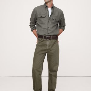 Straight Garment Dye Jean