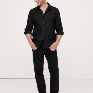 Standard-Fit Linen Shirt