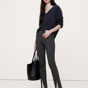 Split-Hem Skinny Everywhere Ponte Pant