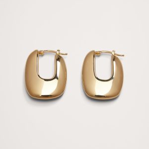 Ravena U-Profile Earrings by Aureus + Argent