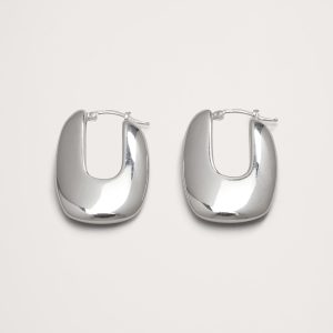 Ravena U-Profile Earrings by Aureus + Argent