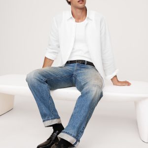 Slim-Fit Linen Shirt