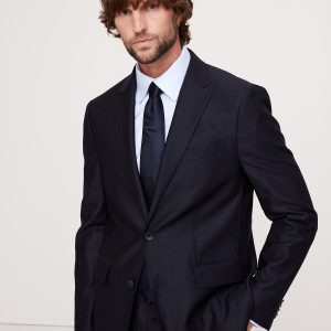 Signature Italian Hopsack Suit Jacket