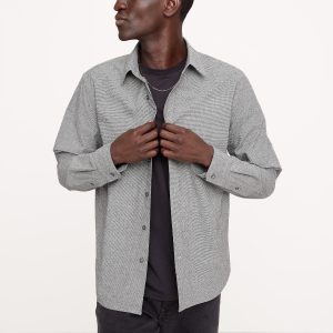 Standard-Fit Lightweight Textured Shirt