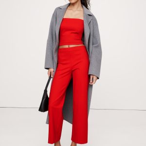 Straight Everywhere Ponte Ankle Pant