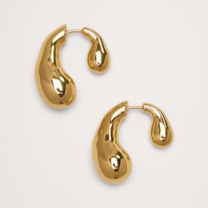 Sculpted Hoop Earrings