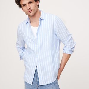Standard-Fit Linen Shirt