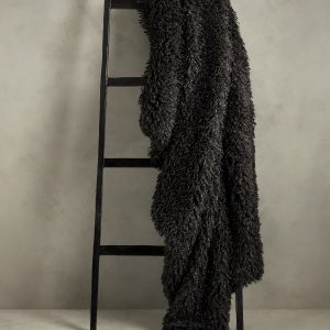 Shag Faux Fur Throw