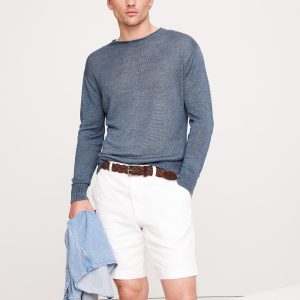Linen Roll-Neck Sweater