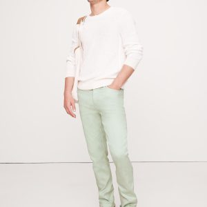 Slim Linen-Cotton Traveler Pant