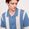 Crochet Cotton Resort Shirt