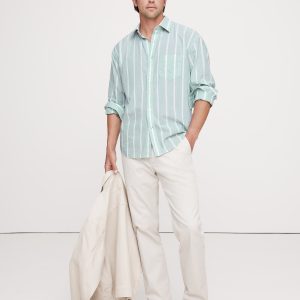 Relaxed-Fit Summerweight Cotton Shirt