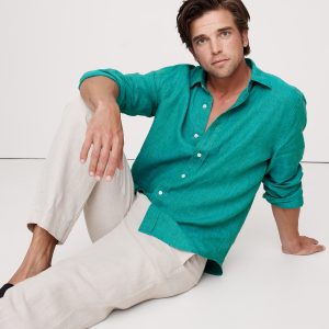 Standard-Fit Linen Shirt