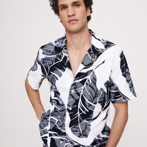 Floral Terry Resort Shirt