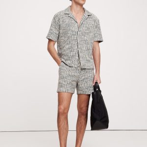 5" Jacquard Knit Pull-On Short