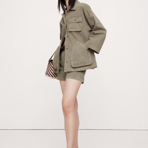 Washed Cotton Chore Jacket