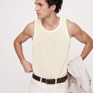 Cotton Mesh Tank