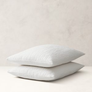 Hand-Stitched Linen Shams