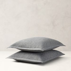Hand-Stitched Cotton-Cashmere Sham Set