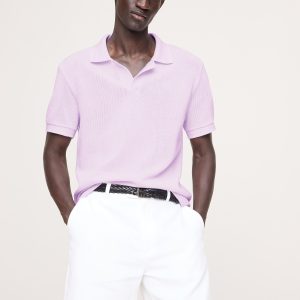 Cotton Mesh Polo