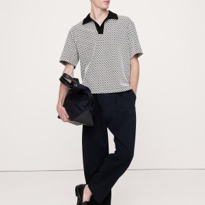 Geo Jacquard Polo
