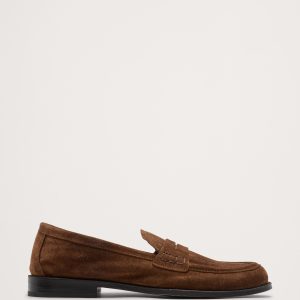 Suede Penny Loafer