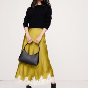 Cotton-Silk Crew-Neck Sweater