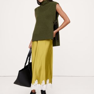 Merino-Cashmere Sweater Vest with Open Sides