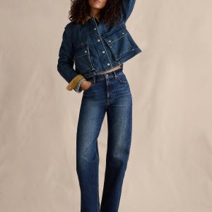 High-Rise 90S Straight Jean