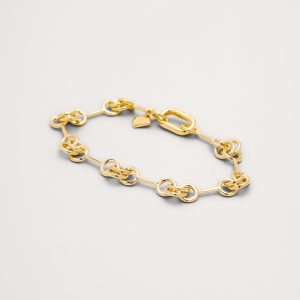Double Ring Chain Bracelet