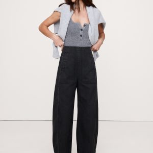 High-Rise Utility Barrel Pant