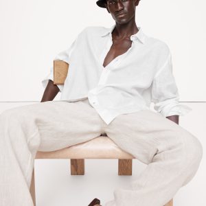 Relaxed-Fit Linen Shirt