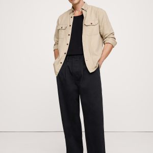 Loose Lightweight Cotton Pull-On Pant