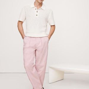 Loose Lightweight Cotton Pull-On Pant