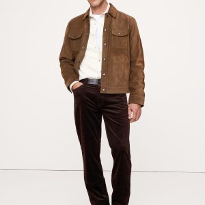 Straight Stretch-Corduroy Traveler Pant