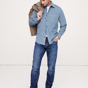Standard-Fit Corduroy Shirt