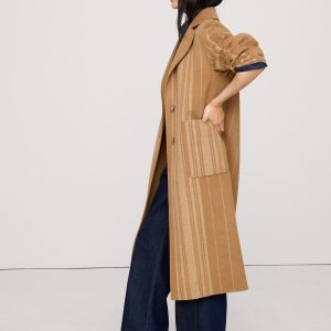 Reversible Double-Faced Top Coat