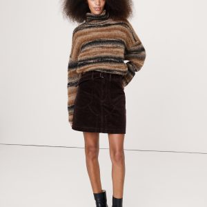 Corduroy Mini Skirt