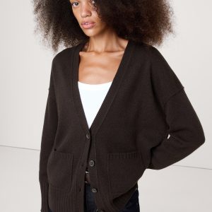 Boyfriend Cashmere Cardigan