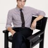 Slim-Fit Cotton-Cashmere Dress Shirt