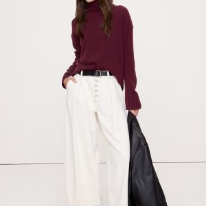 Relaxed Cashmere Turtleneck Sweater